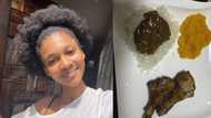 Lady gets roasted after sharing snap of her "socially distanced" meal