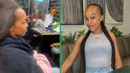 Cape Town woman stuns netizens with R250 hairstyle, takes to TikTok to share plug