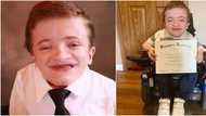 Man celebrates overcoming his disability to graduate from university, says he has a new job already