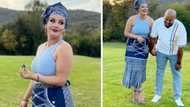 White makoti dresses up in Pedi traditional attire, clothes spark a debate