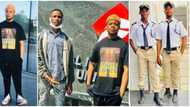 Fresh guys: Sacked dancing boys share first photos as they begin school abroad, causes stir on social media