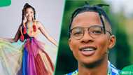 'House of Zwide's Thato reacts to photos with Nefisa at Wanda and Shalate's wedding
