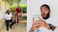 Rumani Photoshops man’s cheating ex out and replaces her with Mihlali Ndamase, Mzansi peeps have questions