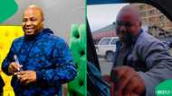 "This guy needs an award": Viral 'uze nenye' trendsetter entertains Mahindra drivers, SA in stitches