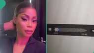 Lady who was asked out by married man gets warning message from his son, voice note trends