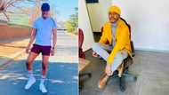 Man at groove wears girl's pumps to get in, Mzansi in stitches: 'Kanti do they all smell?'