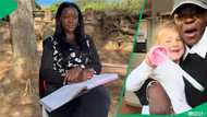 "She's going to be bilingual": Farm teacher bonds with toddler over sponono chant, SA entertained