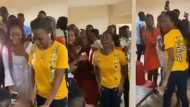 Excited Woman Jumps, Shouts and Runs Around After Lover Proposes