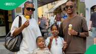 Ofentse Mphuti's family vacation photos have Mzansi swooning