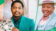 Lunga Mofokeng bids farewell to 'The River' co-star Presley Chweneyagae: "I love you"