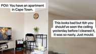 TikTok video of Cape Town woman's R6k apartment in Southern Suburbs shows everything wrong with it