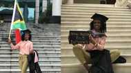 Lady calls herself 'goal digger' graduates in China making SA proud
