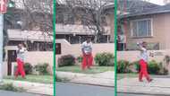 TikTok video captures Mzansi boy playing with a loaf of bread like a rugby ball on his way home