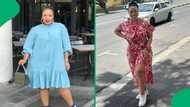 "You did that": Lady shares weight loss transformation in 10 months, Mzansi stans achievement