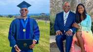 Dad who quit his CEO position to study graduates with PhD: his proud daughter shares photos; peeps react