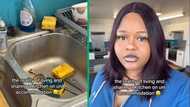 Mzansi student's TikTok video exposes grimy reality of shared uni kitchen, viewers in disbelief