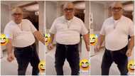 Man with potbelly makes his stomach bounce as he dances to 'You Want To BamBam'