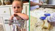 "I'm just going to make you some Magwenya": Adorable white girl plays with mom
