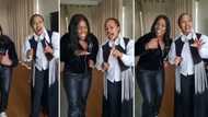 Brenda Mhlongo and Sindi Dlathu sing gospel song to mark Easter weekend, video of the duet goes viral