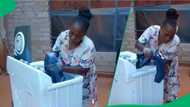 "Teach her shame": Woman handwashing laundry in washing machine in video leaves SA divided