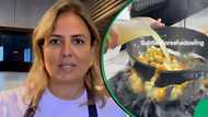 "My last straw": Chef baffles millions after pot breaks into pieces while cooking meal