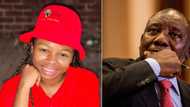 EFF MP Naledi Chirwa goes off on President Cyril Ramaphosa, calls him a "weak little boy"