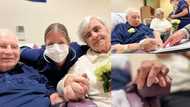 Elderly couple who’ve been together for 40 years wed in hospital after groom was diagnosed with cancer