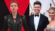 Actress Scarlett Johansson expecting 1st child with husband Colin Jost