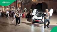 "Ate and left no crumbs": Flashy matric dance entrance gives Zulu men vibes, leaves Mzansi talking