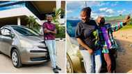 Emotional moment as fashion designer surprises sister with brand new car: "Family Over Everything"