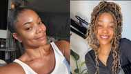 SA stand up: Gabrielle union shows love to 'Blood & Water' actress Khosi Ngema