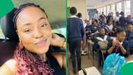 "Well done mam": 2024 Matric teacher celebrates 100% results in Maths Literacy, video has SA hyped