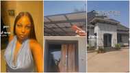 "We have an electric fence, solar panels & batteries, don't need NEPA": Lady shows off family's mansion in video