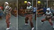 Man impresses Mzansi with old school pantsula moves, even has ladies checking him out