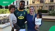 Siya Kolisi posts cryptic message after Rachel stylishly throws shade at him