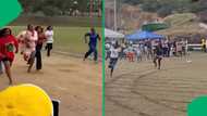 "Proud of you ladies": Parents show off their stamina during school race, SA impressed