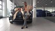 Lady celebrates buying a brand new car as 1st whip, many react as adorable photo lights up the internet