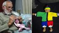 Unemployed 58-year-old construction worker makes crochet dolls to put food on the table: Mzansi shows support