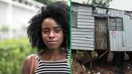 Young woman's Facebook post reveals humble home and sacrifices, SA touched