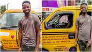Man makes his yellow bus a 'mobile classroom' writes inspirational quotes all over