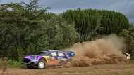 Loeb retires as Rovanpera takes early Safari Rally lead
