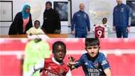 Jubilation at Emirates Stadium as arsenal sign 9-year-old Nigerian star Munir Muhammad Sada from Kaduna