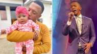 Gospel star Dumi Mkokstad finds happiness in fatherhood after being outed as gay