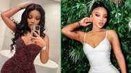 Faith Nketsi flaunts her famous curves in hot swimsuit pics, fans not impressed: "You look better with clothes on"