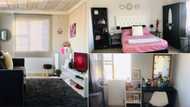 "My little haven": Woman shows off finished home, Mzansi impressed