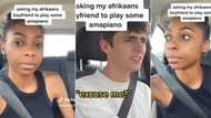 Woman asks Afrikaans boyfriend to play amapiano with disastrous results,TikTok video of his choice has Mzansi in stitches