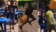 Haibo: Mzansi reacts to video of dancers targeting a guy who eventually reacts and gets smacked