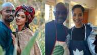 Musa Mthombeni's wife Liesl drops 4 stunning pics that leave hubby claiming he's ready for fatherhood and more