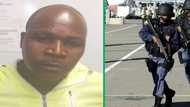 Murder accused security guard rearrested after 1 year on the run, Mzansi praises cops