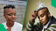 Toya Delazy shares another video of herself with no clothes on, SA reacts: "This is a cry for help"